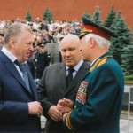 Владимир Жириновский и Сергей Абельцев Красная площадь