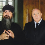 Сергей Абельцев в церкви